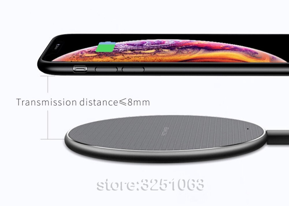 10W 7.5W Fast Qi Wireless Charging for Apple iPhone 11 Pro