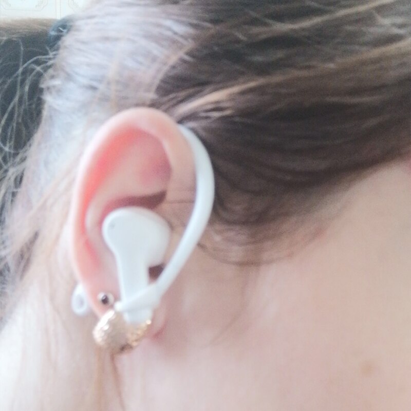 Sports Silicone Ear Hooks for Apple AirPods pro Accessories Anti-fall Bluetooth Earphone for airpod 2 3 Holder for Airpods 3 2 1