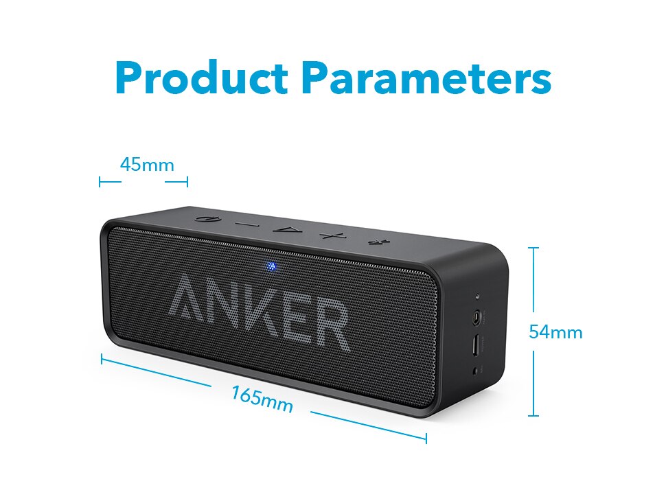 Anker Soundcore Portable Wireless Bluetooth Speaker