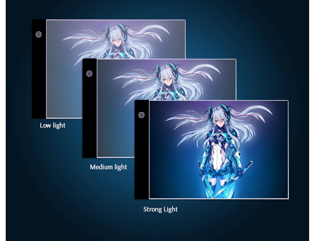 Portable LED Drawing Tablet Portable LED Drawing Tablet